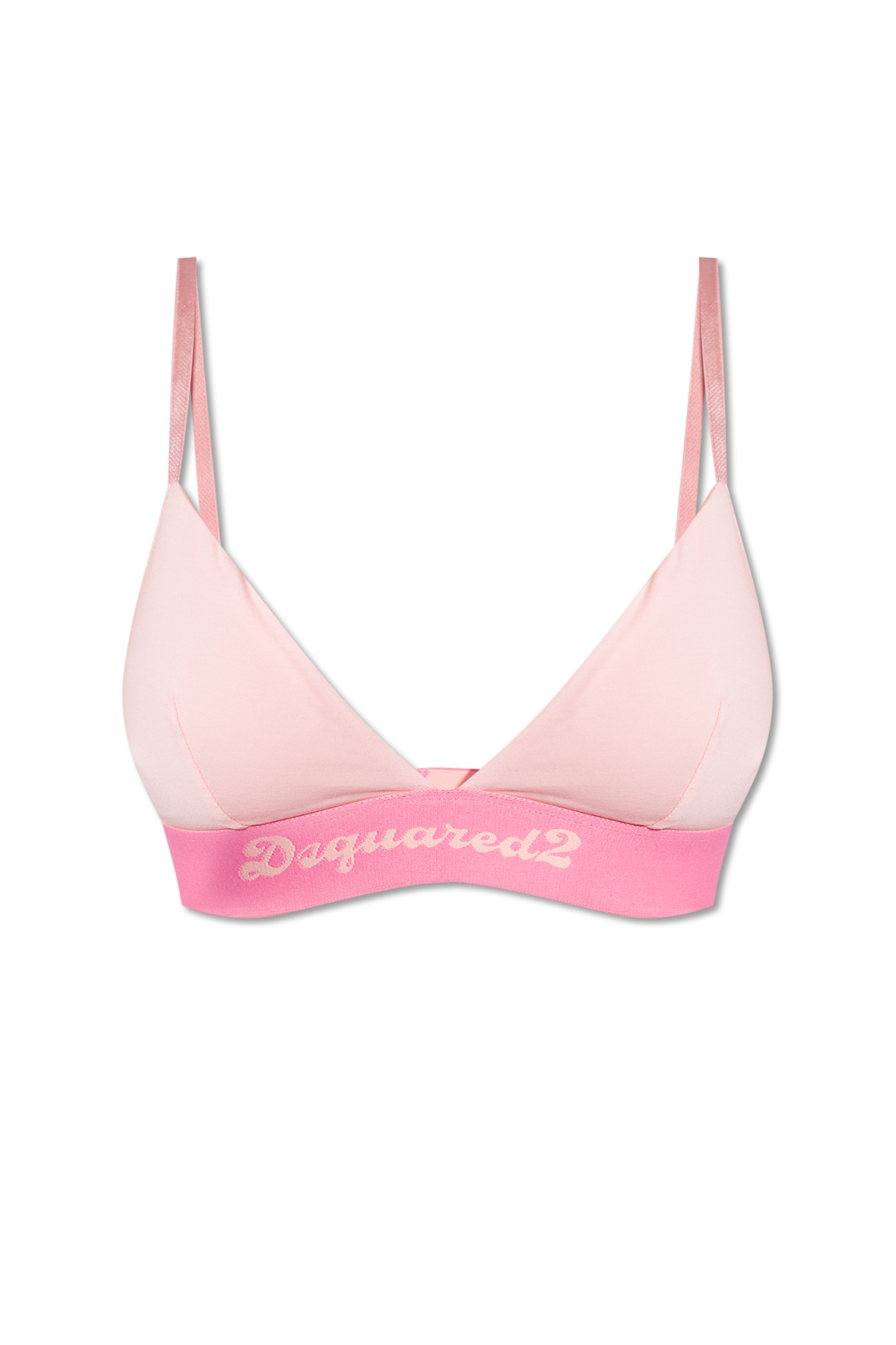 Pink Bra with logo Dsquared2 Vitkac GB